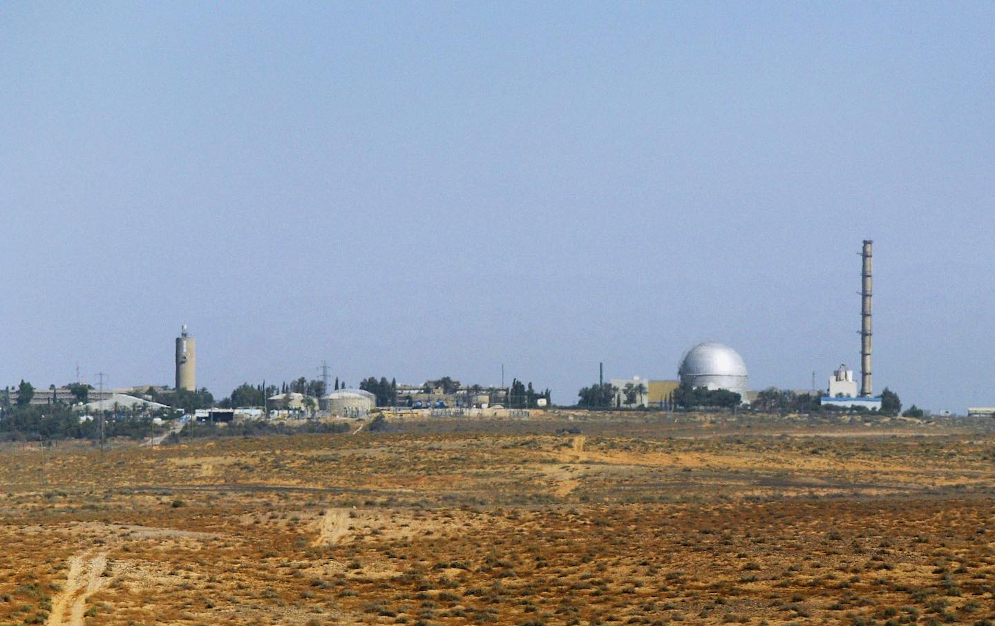 Israels Atomreaktor in Dimona.