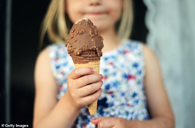 'Far from buying my little daughter a proper ice cream, I'd given her what one scientist later memorably described to me as 'an industrially produced edible substance' (stock image)