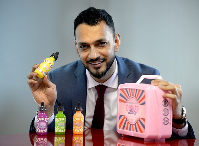 Erfolgsgeschichte: Der Gründer von Vape Dinner Lady, Mohammed Patel, verkauft von Desserts inspirierte Produkte in 115 Ländern