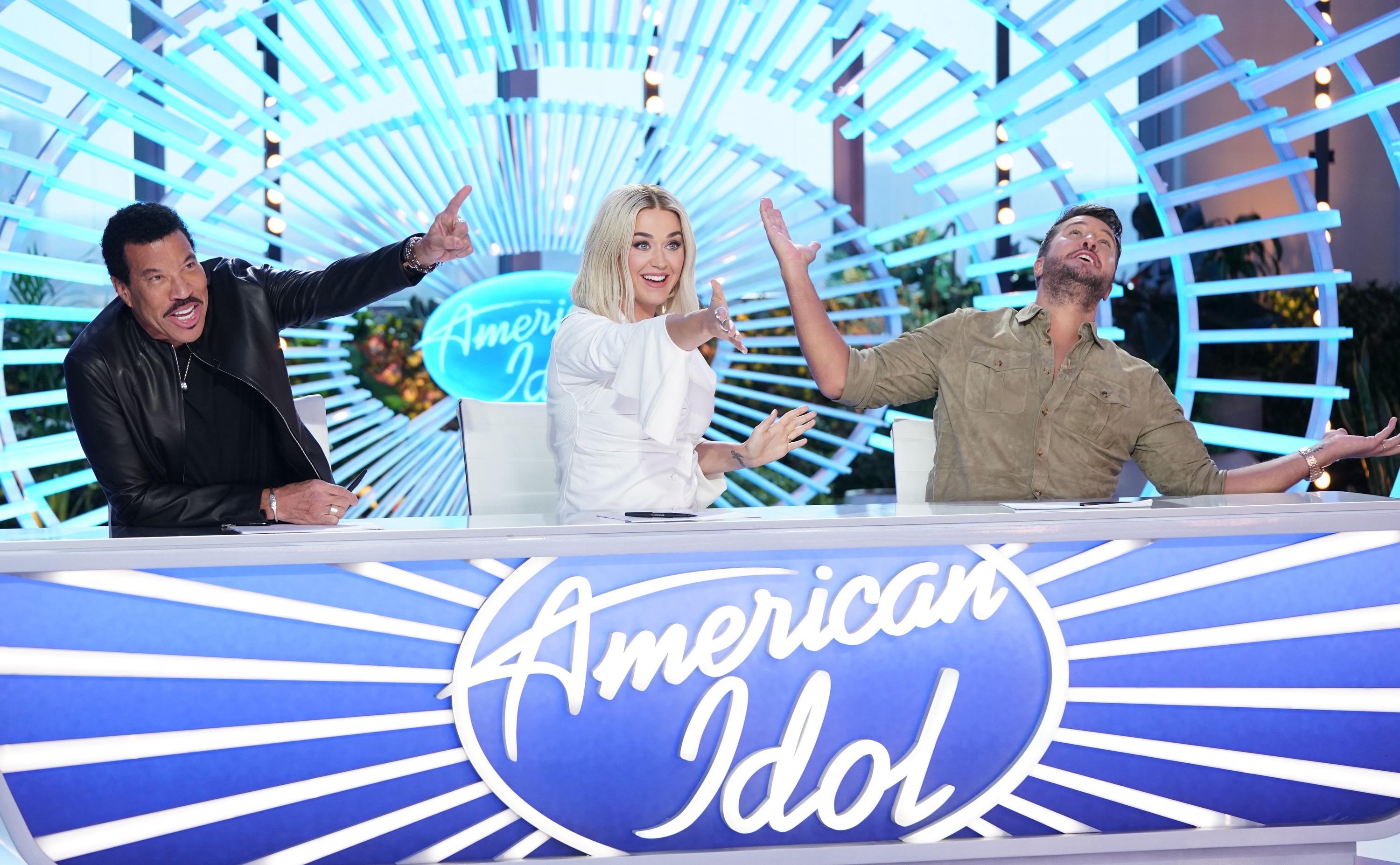 Lionel Richie, Katy Perry und Luke Bryan bei „American Idol“.