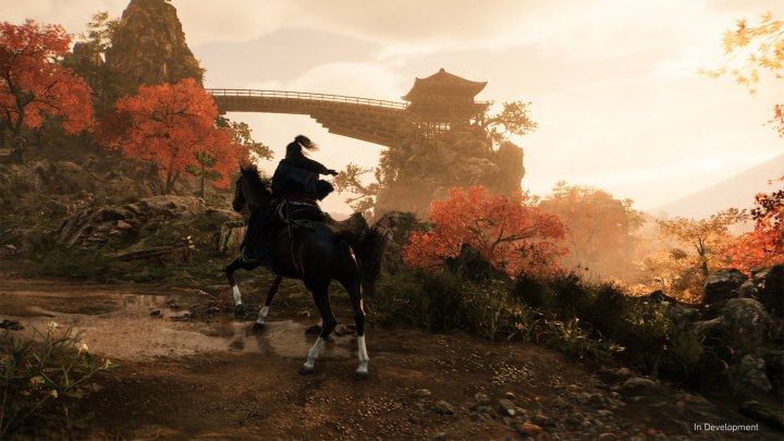 Reiten in Rise of the Ronin.