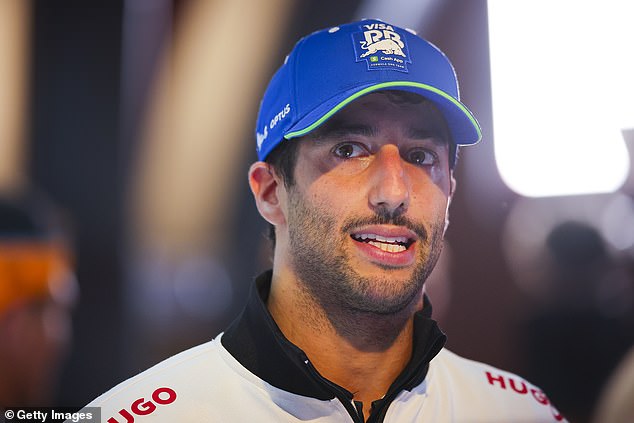 Ricciardo fährt derzeit für RB, das zweite Team von Red Bull, hofft aber auf eine Rückkehr zum Hauptteam von Red Bull, um seine Karriere zu beenden