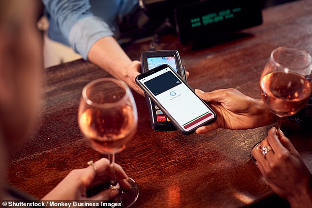Forscher am UCL sagten, dass ihre „Drink Less“-App, die kostenlos auf Apple-Geräten heruntergeladen werden kann, Menschen helfen kann, die ein hohes Trinkrisiko haben (Stockbild)