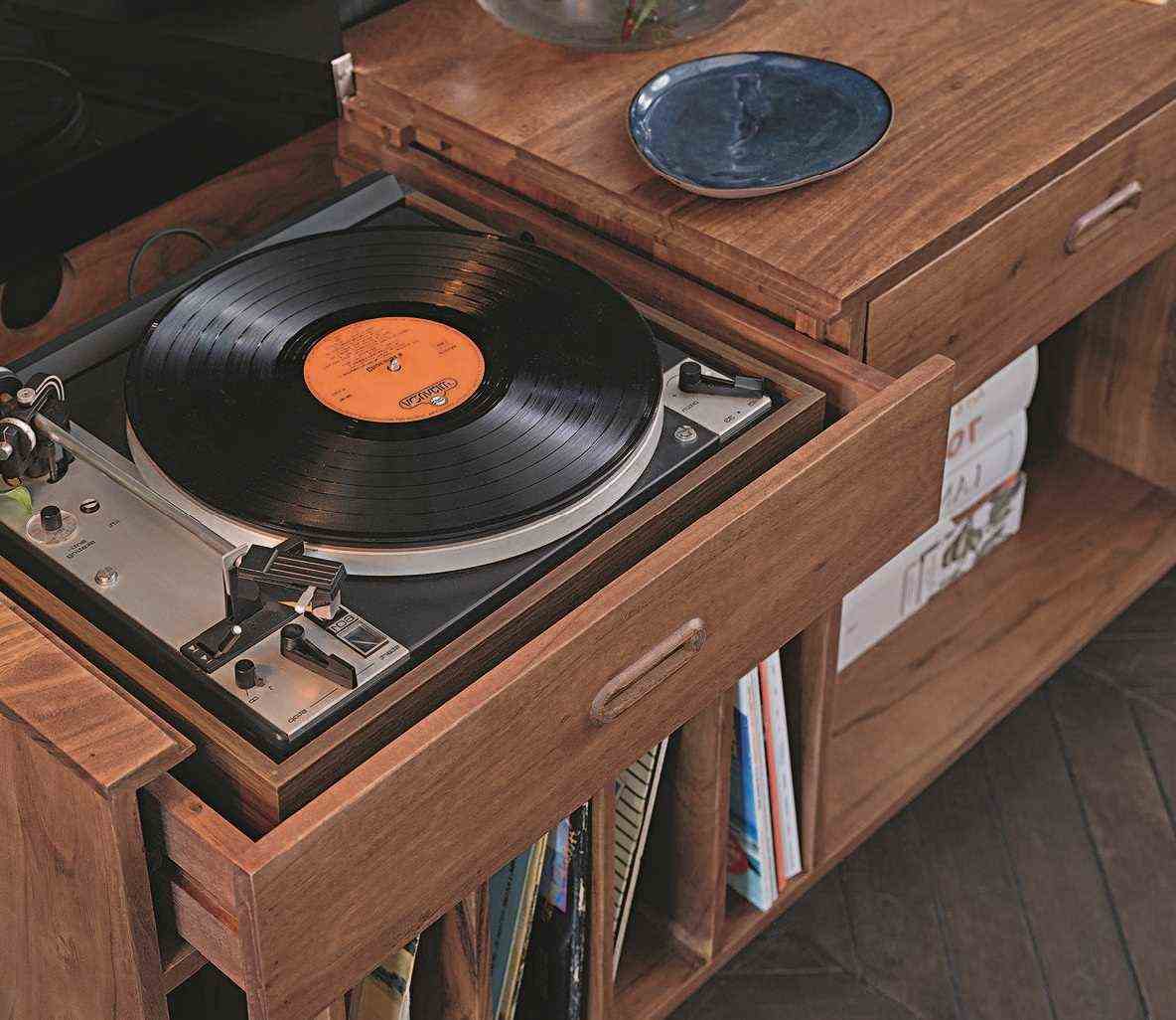 Vinyl Cabinet Buffet 