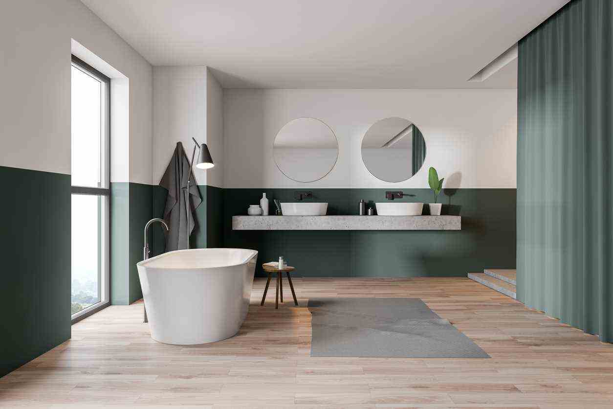 Green Bathroom 