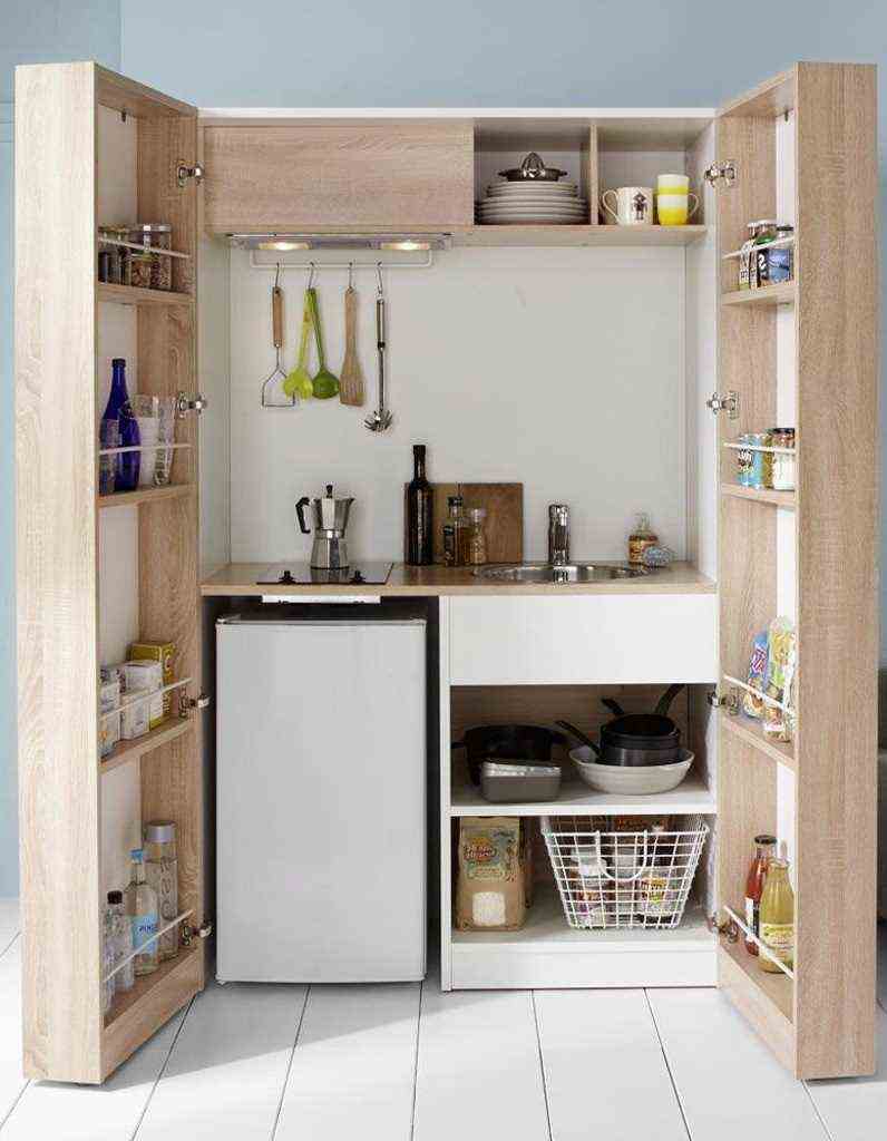 A Kitchenette Capable Of Disappearing - 
