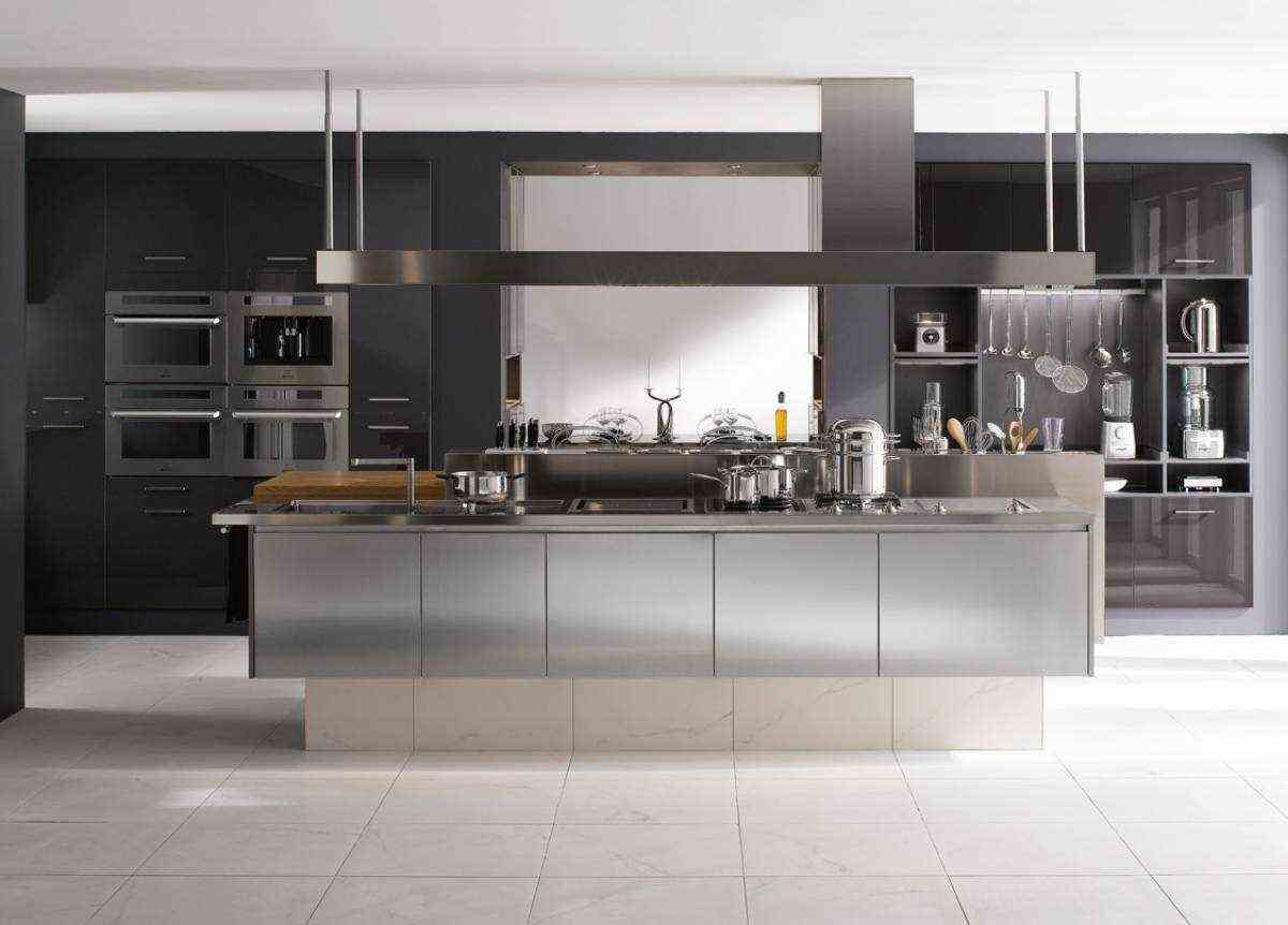 Stainless steel kitchen 