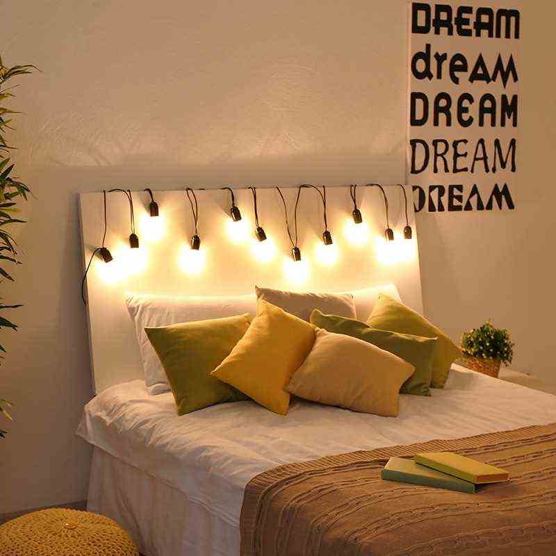 A Fairy Lights In The Bedroom 