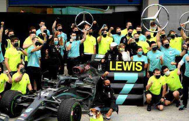 Formule 1 : Les sept titres de champion du monde des pilotes de Lewis Hamilton