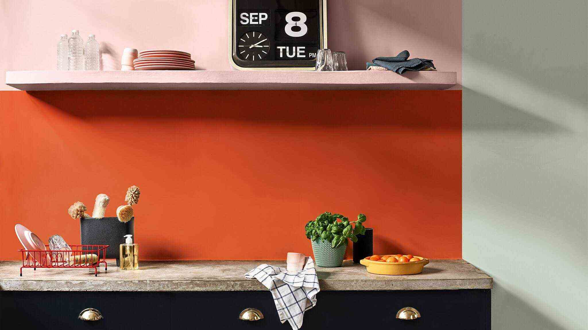 Colors To Structure The Kitchen 