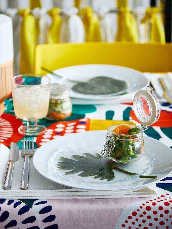 Colorful Textiles And Tableware Sage 