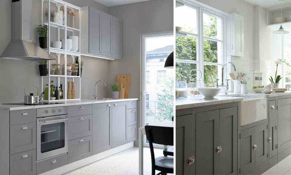 White And Gray Kitchen