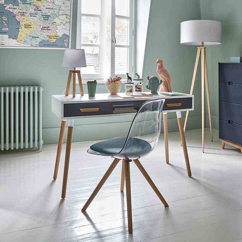 Scandinavian Desk And Chair -