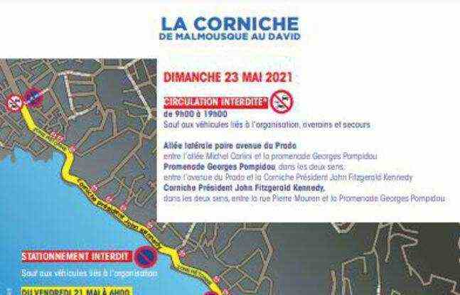 The Corniche area concerned by 
