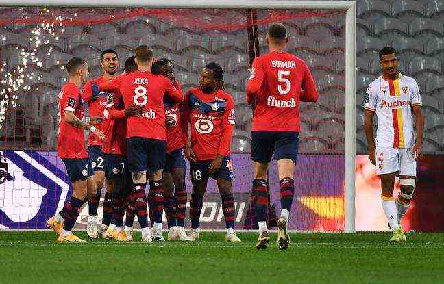 Lille left no chance in Lens