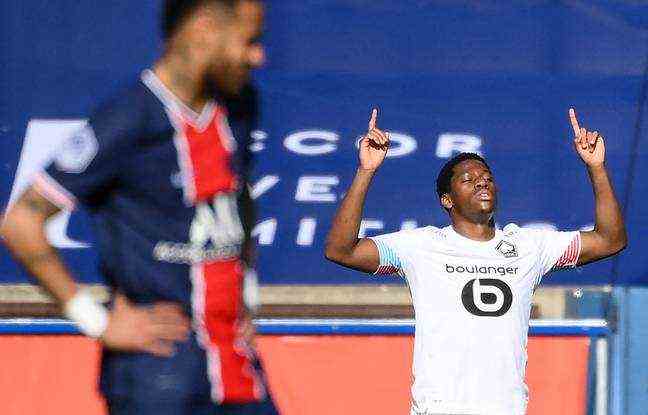 Jonathan David scored the goal of Lille's victory in Paris