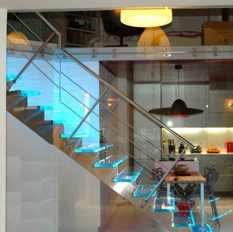 Staircase With Led Lighting 