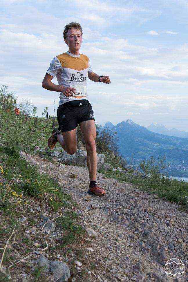 Fleury Roux, here in a trail version during the Annecy Short Race (16 km, 970 m of D +) in 2019.