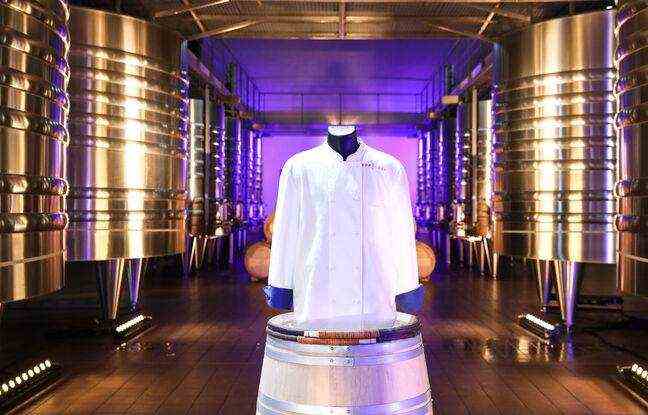 The magnificent vat room of Château La Lagune serves as the backdrop for the Objectif Top Chef program