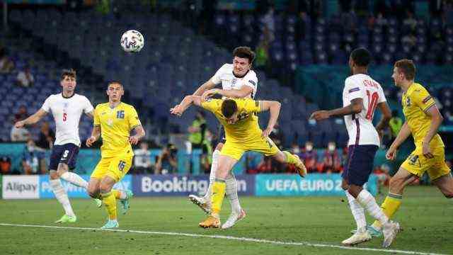 Sports Pictures of the Day Ukraine v England - UEFA EURO, EM, European Championship, Football 2020 - Quarter Final - Stadio Oli