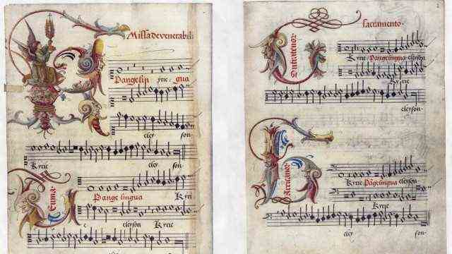Missa Pange lingua. Artist: Desprez (Des Prez), Josquin (1450/55-1521)