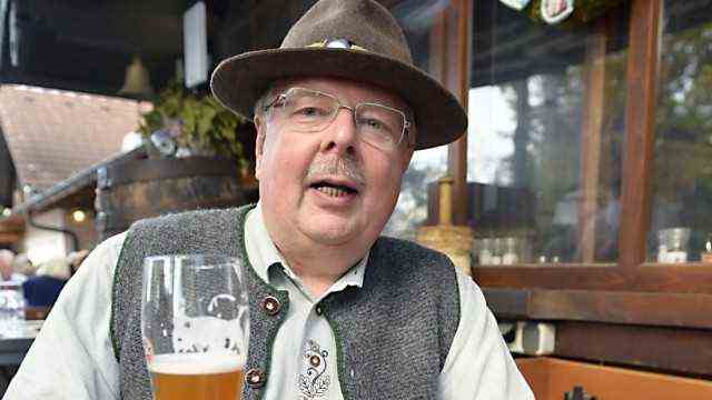 Life without Oktoberfest: Ex-Mayor Horst Röhrig, who has traveled from Hesse, does not allow himself to be deprived of his annual Oktoberfest feeling and treats himself to his "business trip" retired to Munich.