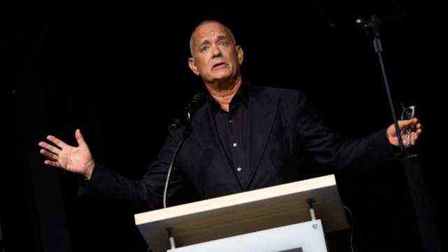 Academy Museum: New opening in Los Angeles: Tom Hanks speaks at the museum's press conference - he is one of the great supporters of the idea.