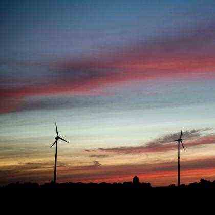 Wind turbines in Lower Saxony |  dpa