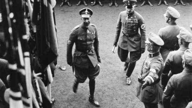 Crown Prince Wilhelm of Prussia at the Stahlhelm Day in Hanover, 1933