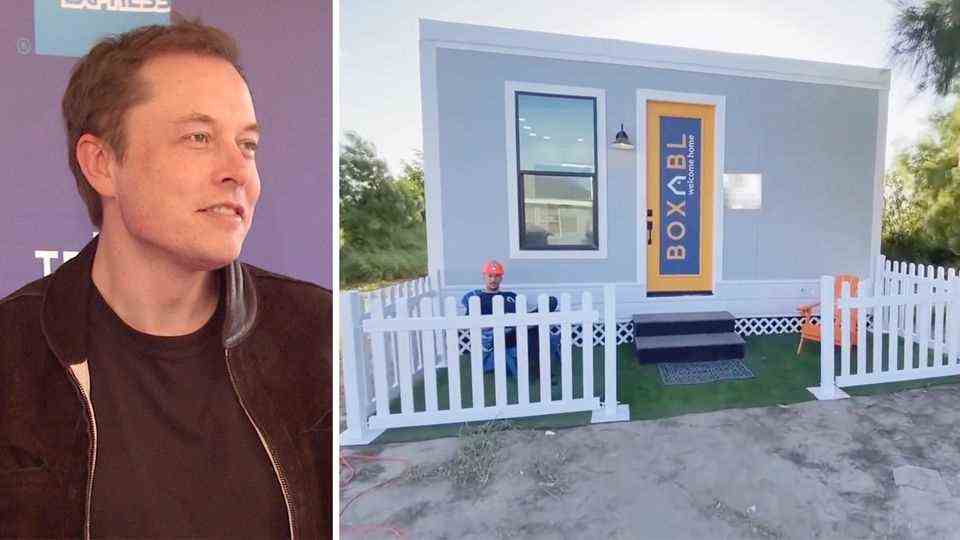 Elon Musk: The billionaire is supposed to live in this tiny house today