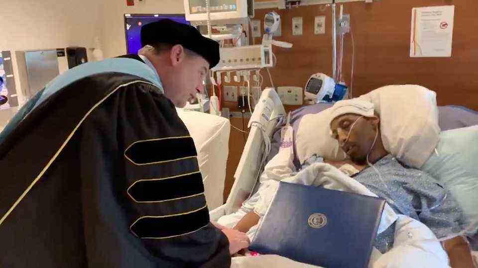 Camden Dillard developed pancreatic cancer in his final year of college.
