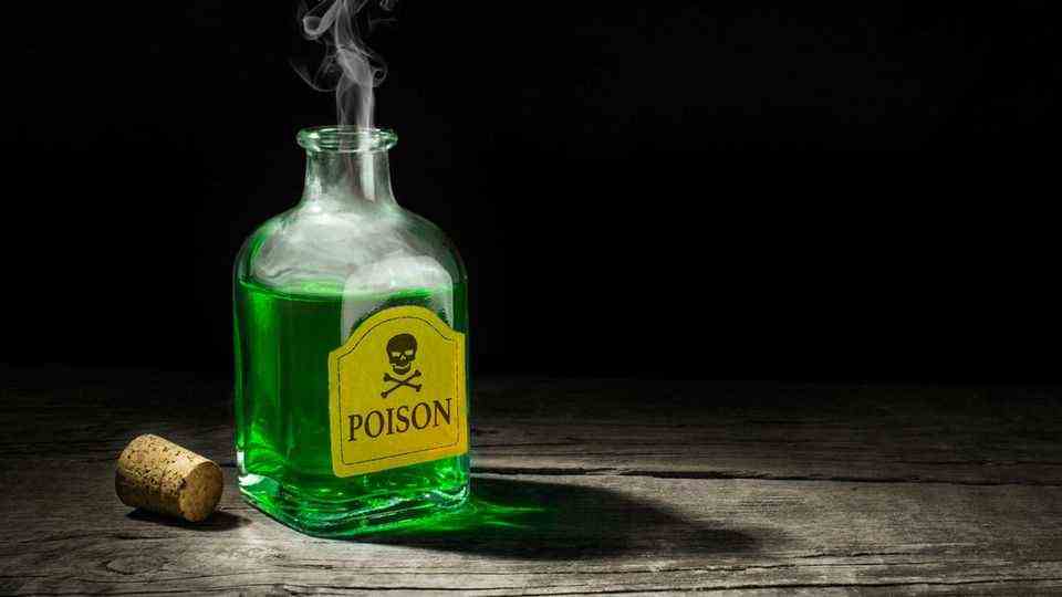 Poison bottle