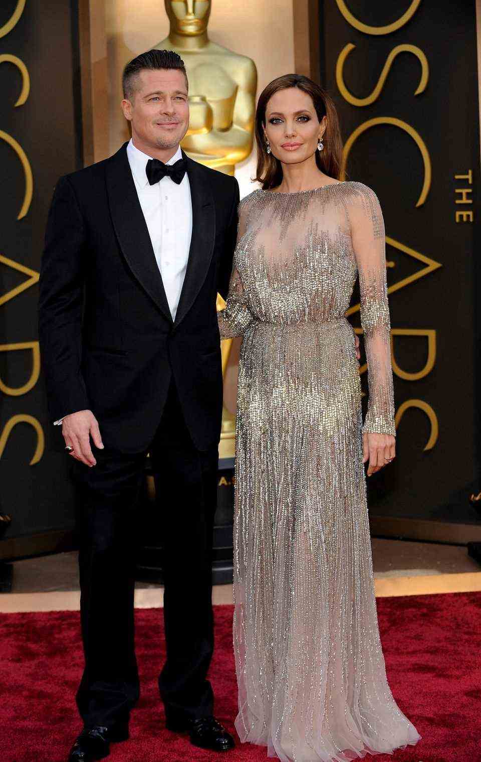 Angelina Jolie at the 2014 Oscars