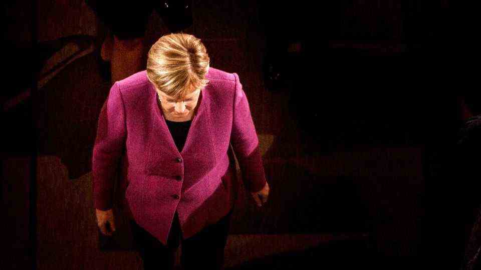 Merkel in magenta: For her speech on the Day of German Unity 2018, the Chancellor chose a jacket color that stands for harmony