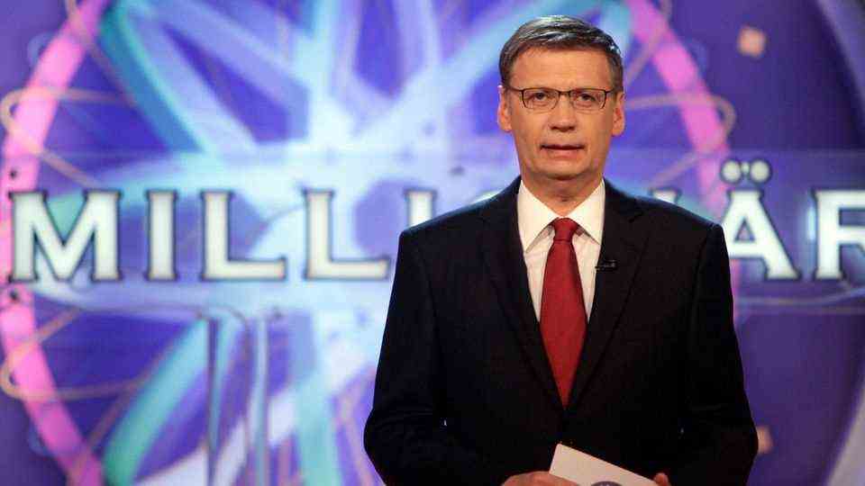 Günther Jauch moderates the popular quiz show "Who Wants To Be A Millionaire?" since 1999.