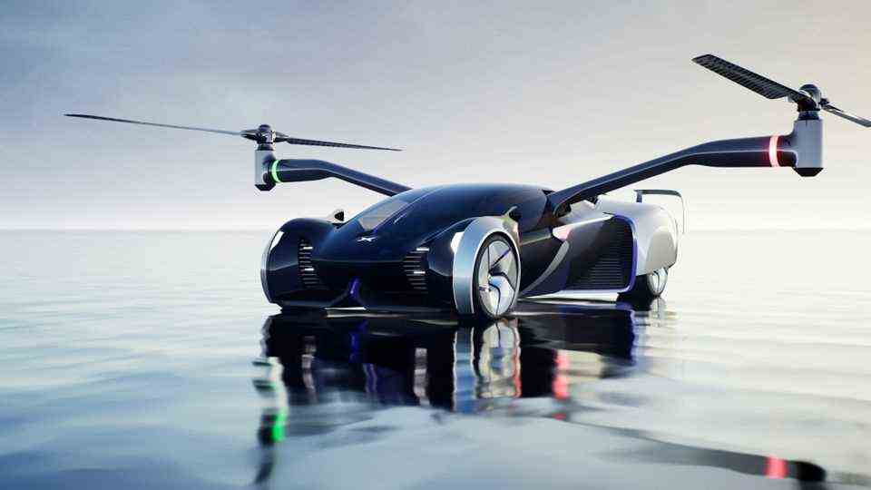 Tesla rival: Chinese company plans to mass-produce flying cars by 2024