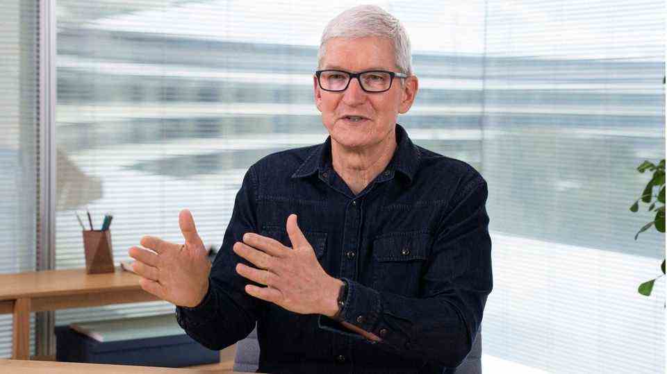 Tim Cook: Apple CEO Tim Cook spoke to the star about digital education