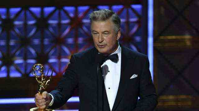 Fatal Shots on the set: Alec Baldwin at the 2017 Emmy Awards in Los Angeles - his Trump imitation at "Saturday Night Live" is one of the highlights of his career.