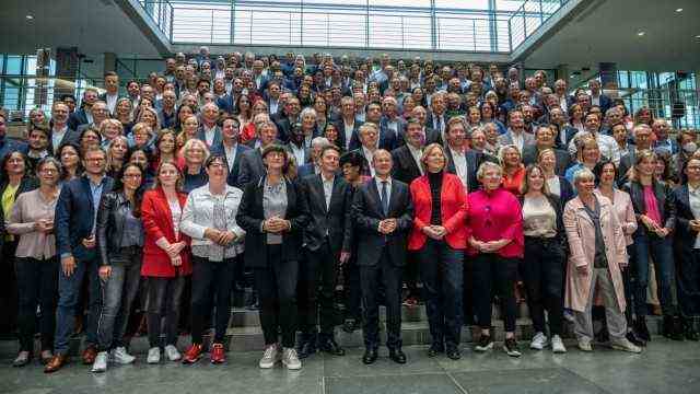 Parliamentary group meetings in the Bundestag