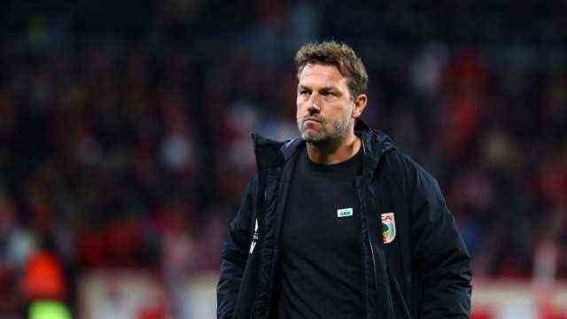 Coach Markus Weinzierl (Augsburg) is disappointed about the defeat in Mainz FSV Mainz 05 vs. FC Augsburg, football