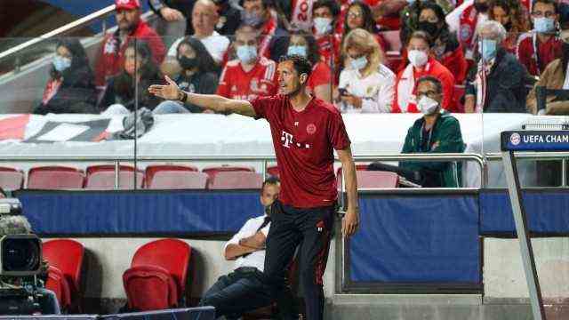 Assistant coach Dino Toppmoeller (FC Bayern Muenchen) (FC Bayern Muenchen), Benfica Lisbon vs. FC Bayern Muenchen, Champio