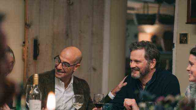 "Supernova" In the cinema: The chemistry between Stanley Tucci and Colin Firth is right, perhaps because the two have known each other for a long time.