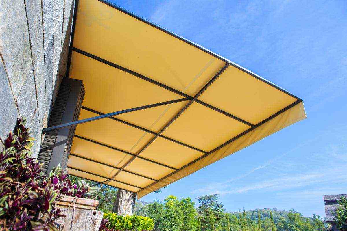 How to use the awning in an environmentally friendly way