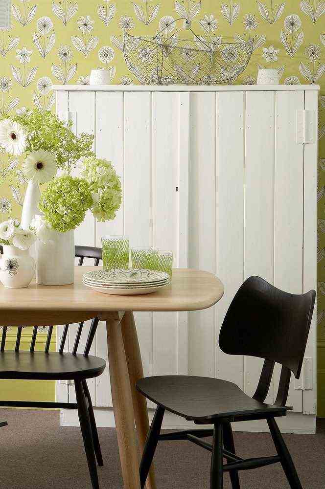 A Contemporary Country Chic Wallpaper 