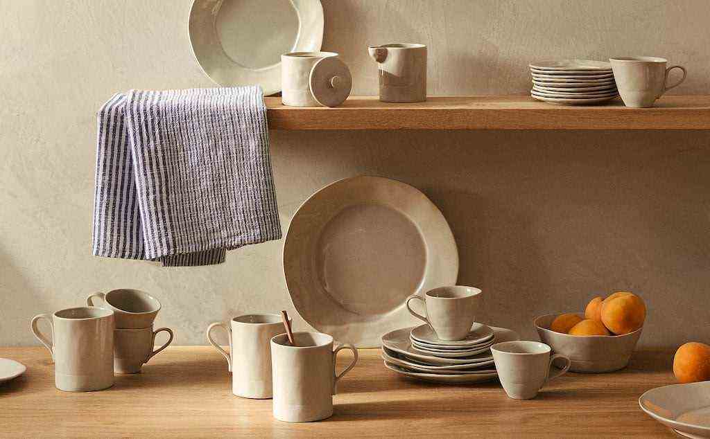 Irregular Porcelain Tableware 