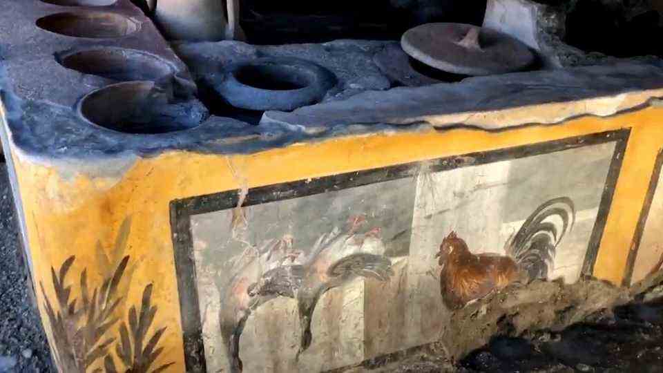 Antique takeaway in Pompeii