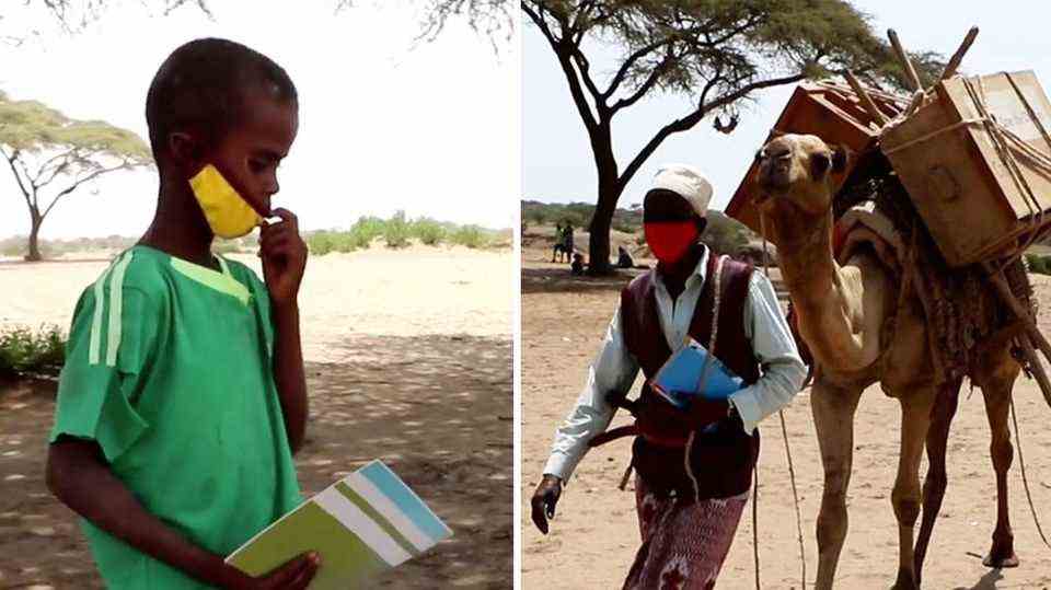 Education on four legs: the camel library brings books to village children