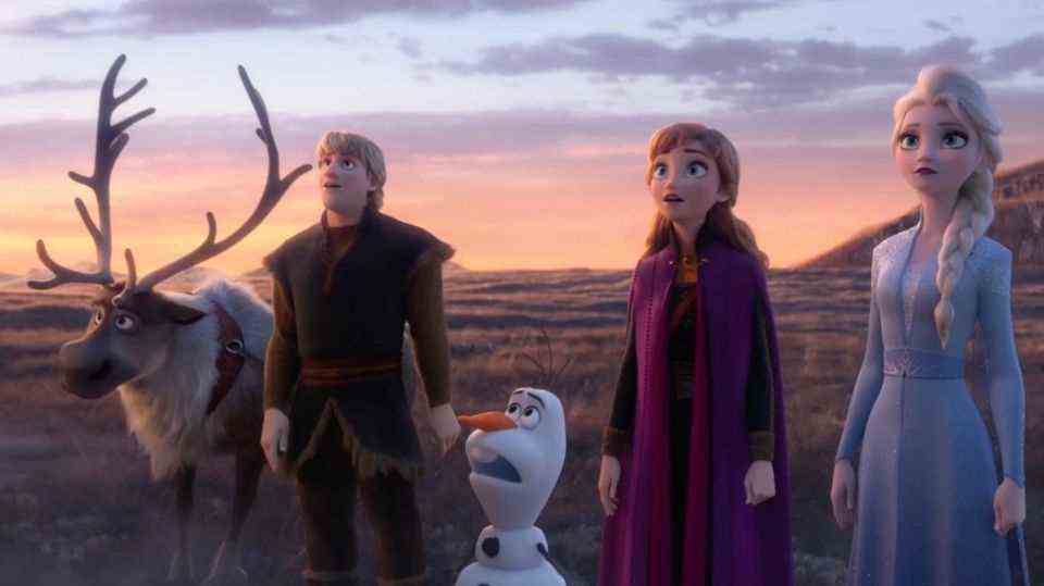 Disney has the latest trailer too "Frozen 2" released