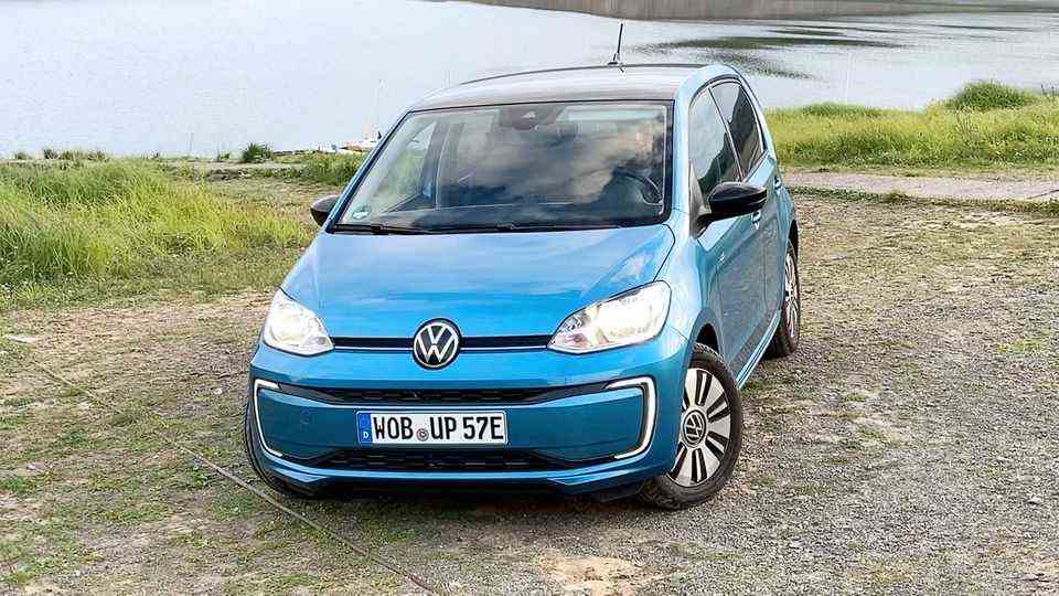 The VW e-Up!  in the e-car test