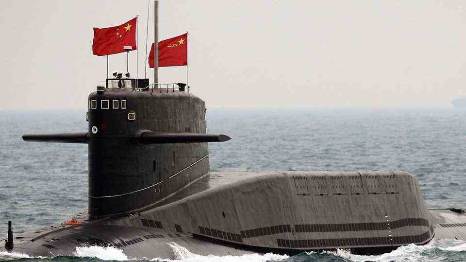 China's submarine weapon is said to deter the overwhelming US Navy (symbol photo).